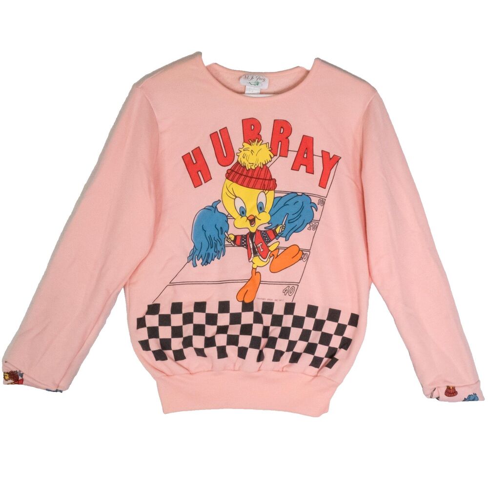 VTG Looney Tunes Tweety Bird Sweatshirt Women's Size M Vintage 1987